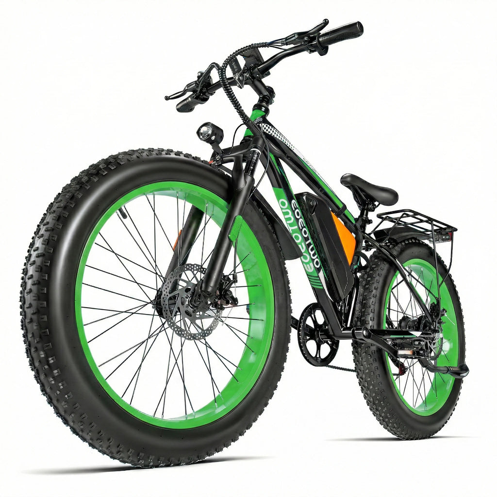 26" Fat Tire Electric Bike for Adults 48V 20Ah Battery 1000W Motor.