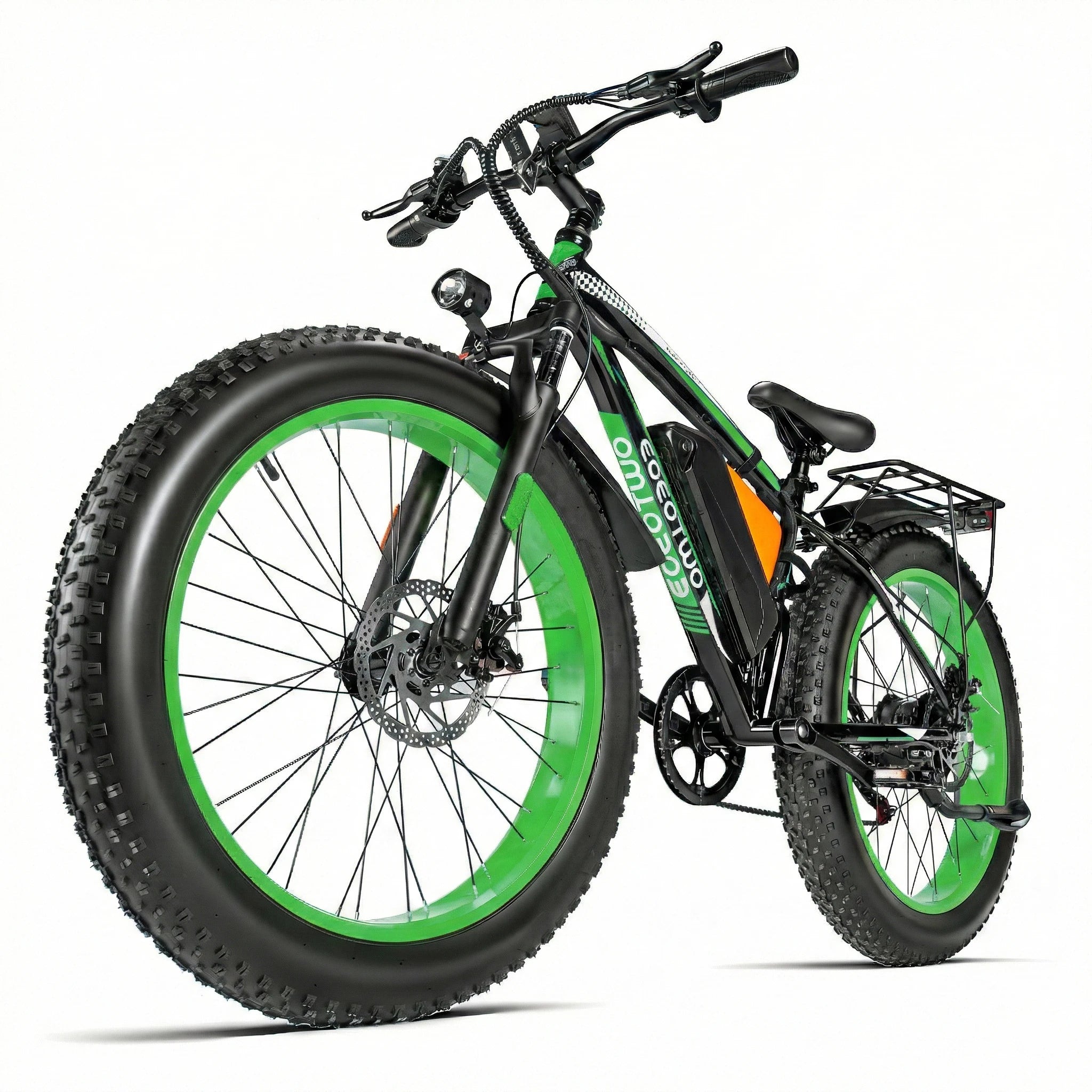 26" Fat Tire Electric Bike for Adults 48V 20Ah Battery 1000W Motor.