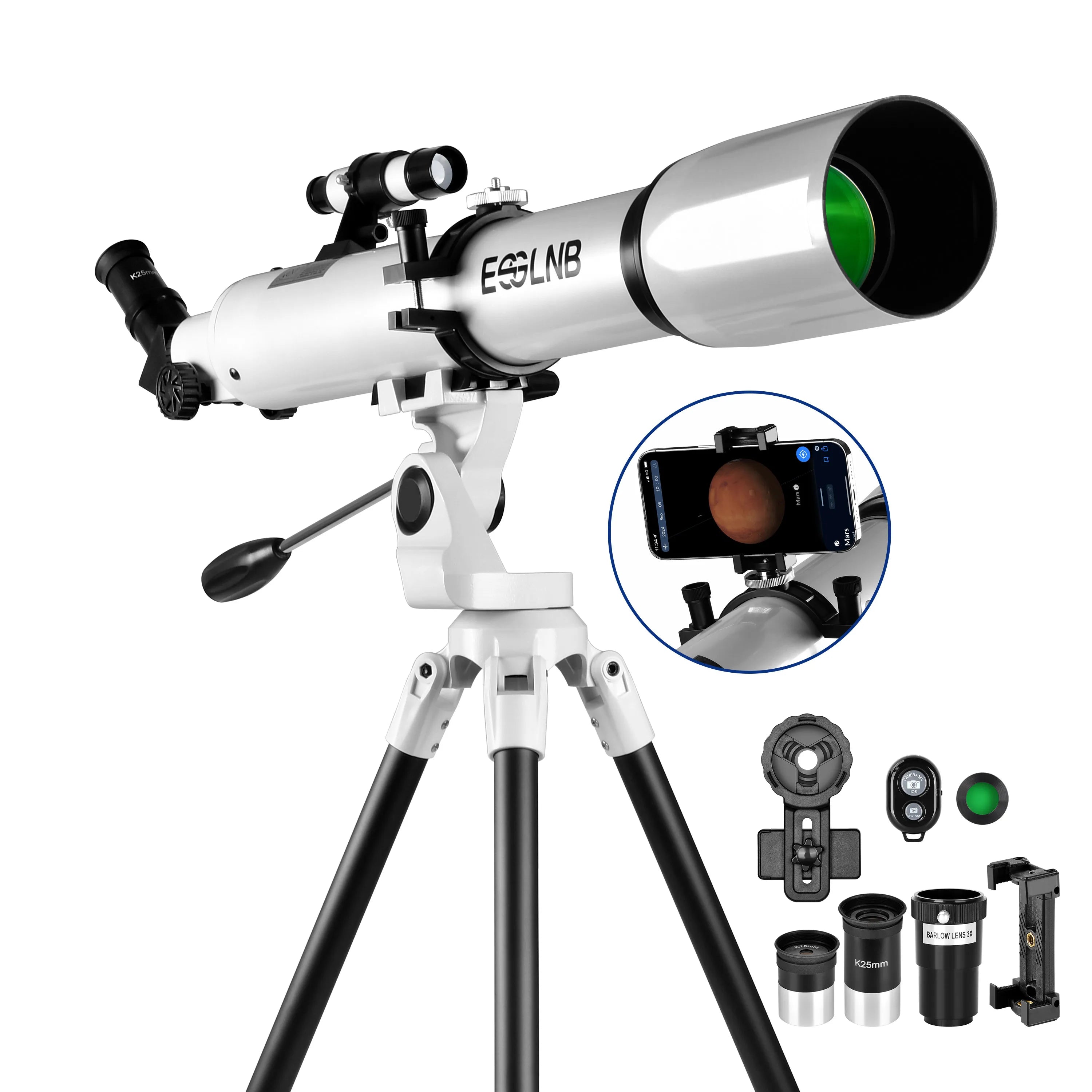 ESSLNB 80mm Aperture 700mm Astronomy Telescope.
