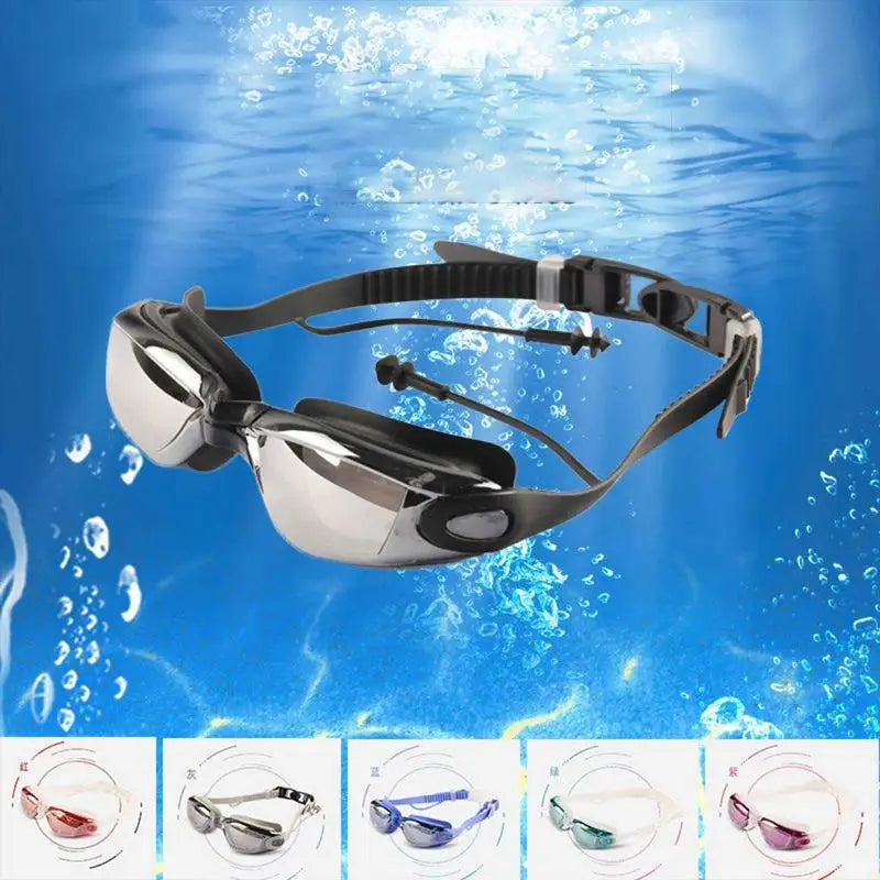 NEW High-definition Anti-fog Swimming Goggles Small Frame.