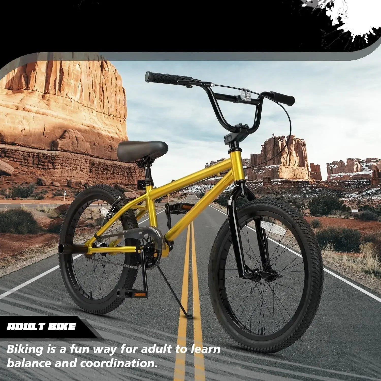 20 24 26 Inch BMX Race Bike Bicycles Beginner-Level to Advanced Riders.