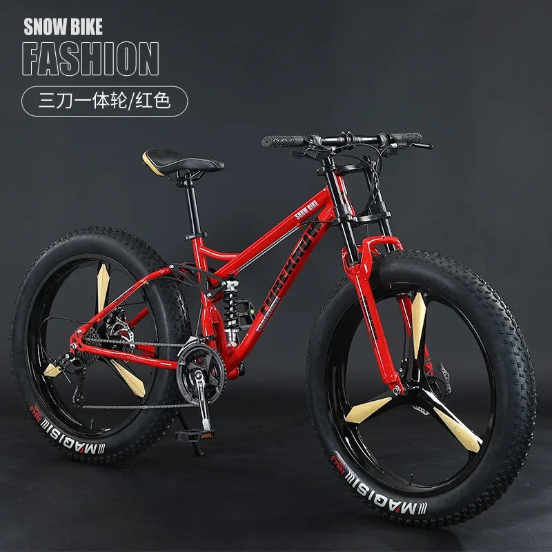26inch Aluminum Alloy 4.0 Fat Bicycles Mountain Fat Bike.
