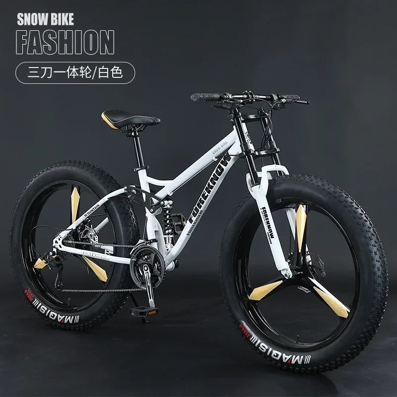 26inch Aluminum Alloy 4.0 Fat Bicycles Mountain Fat Bike.