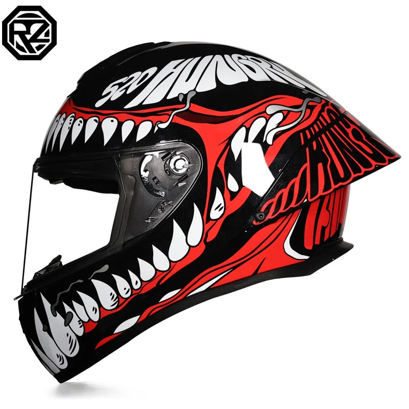 Latest high-quality motorcycle full face helmet with capacity.