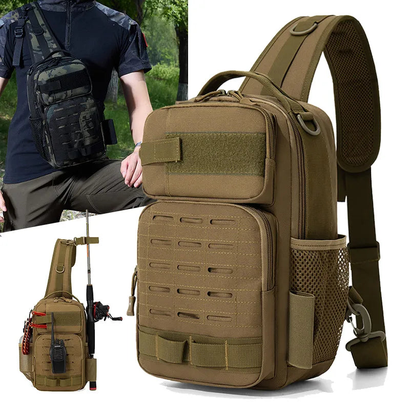 Tactical Climbing Chest Bag Backpack.