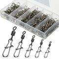 50pc/box Stainless Steel Fishing Connector Pin 4# 6# 8#10#12#.