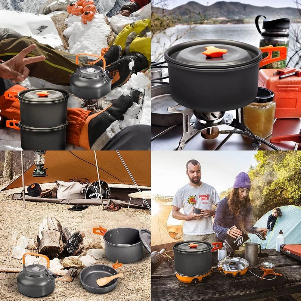 Camping Cooking Set Outdoor.