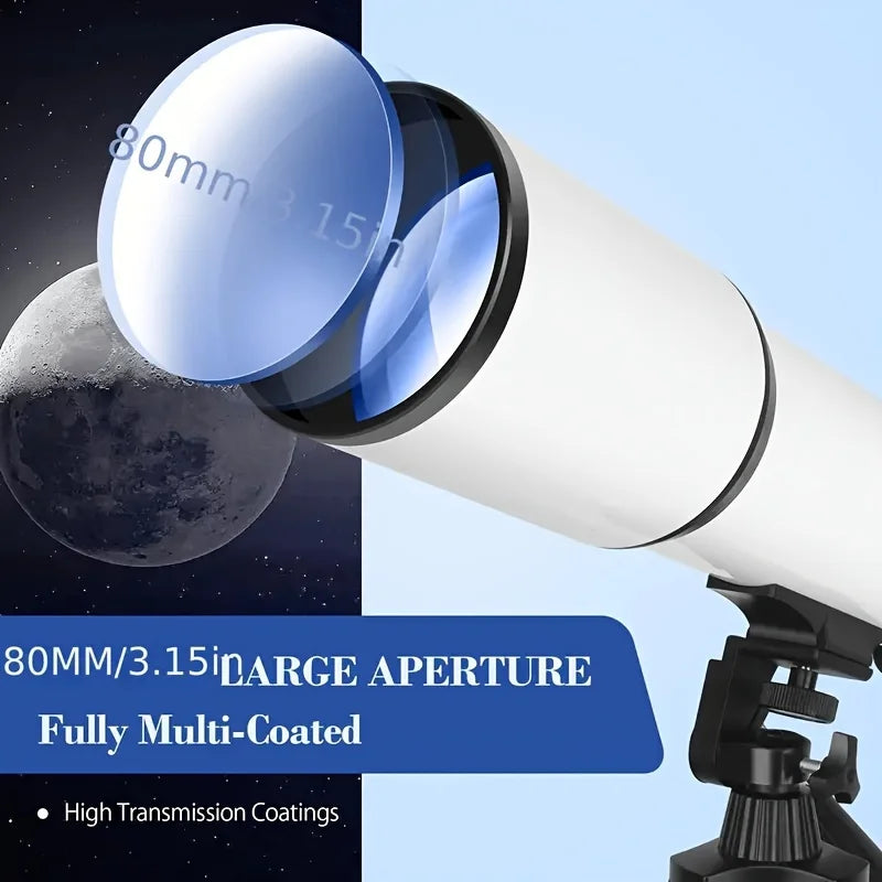 BORWOLF 80600 Professional Astronomical Telescope.