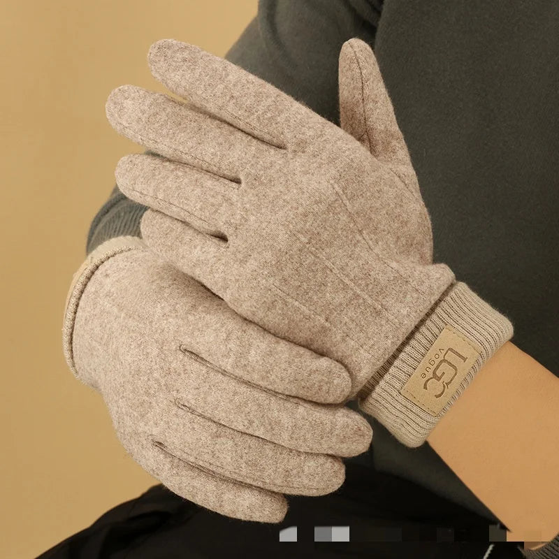 Winter Cashmere Gloves for Women Warm