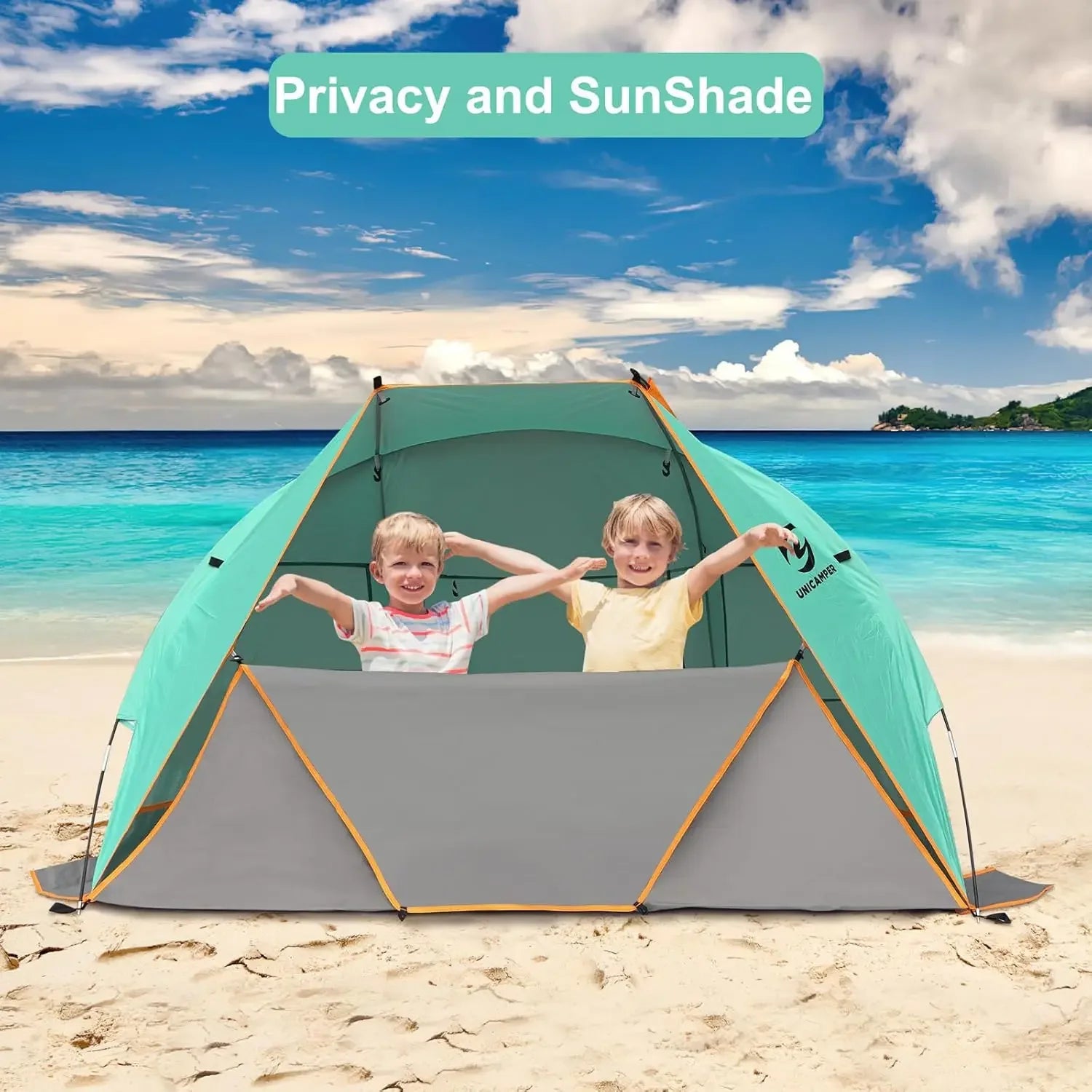 Beach Tent 3 Person Sun Shelter.