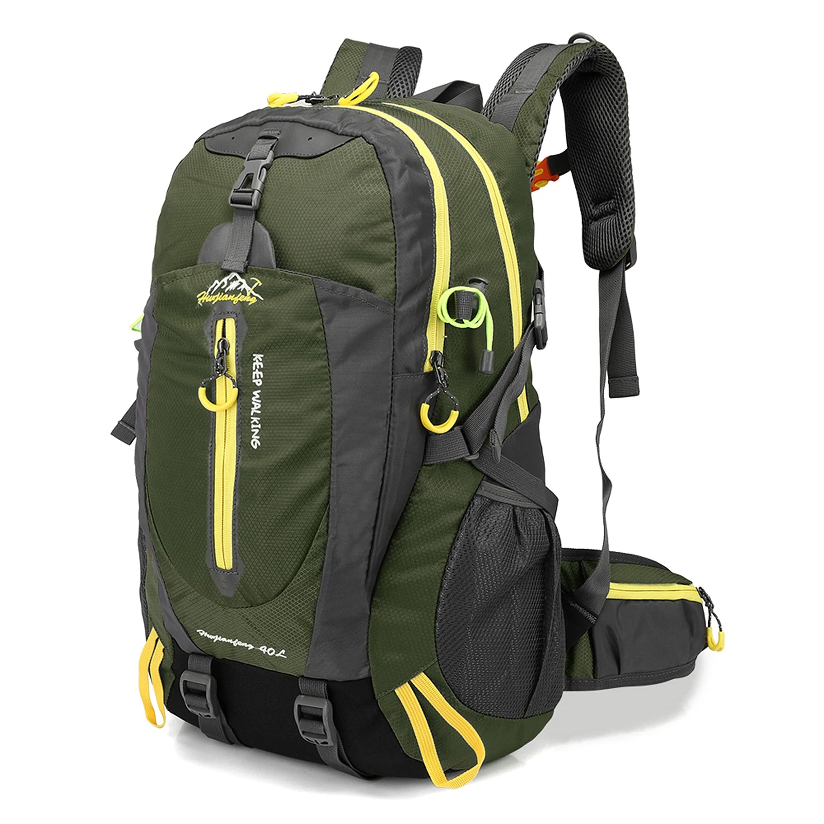 40L Water Resistant Travel Backpack.