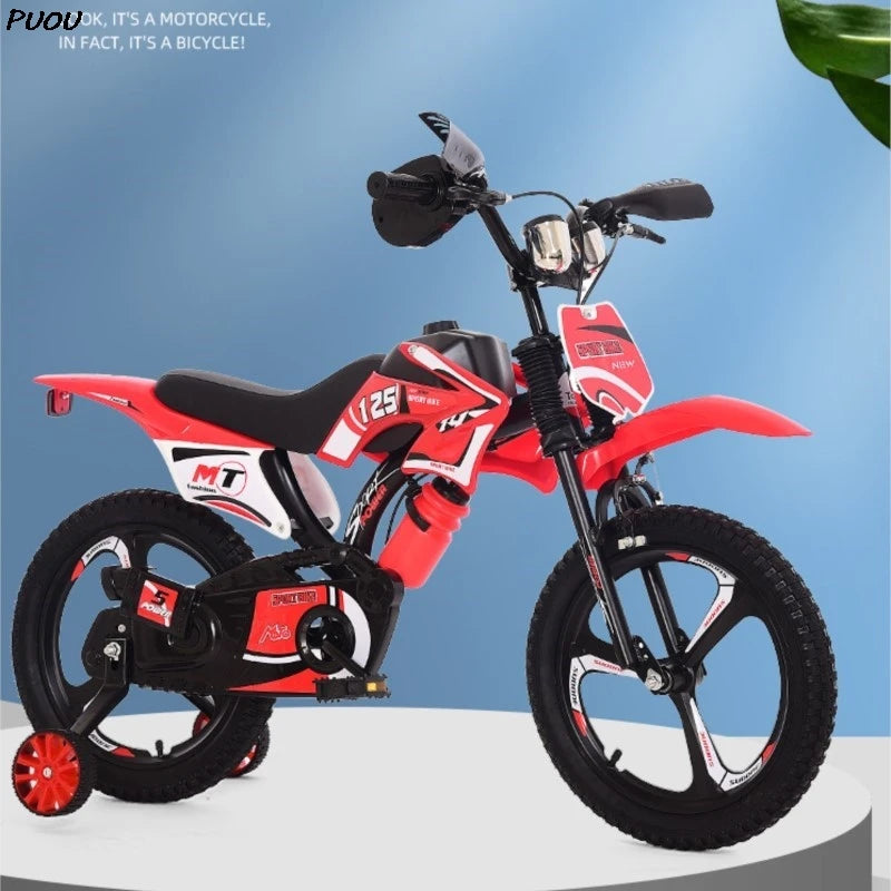 Children's Motorcycle Bicycle for Boys and Girls.
