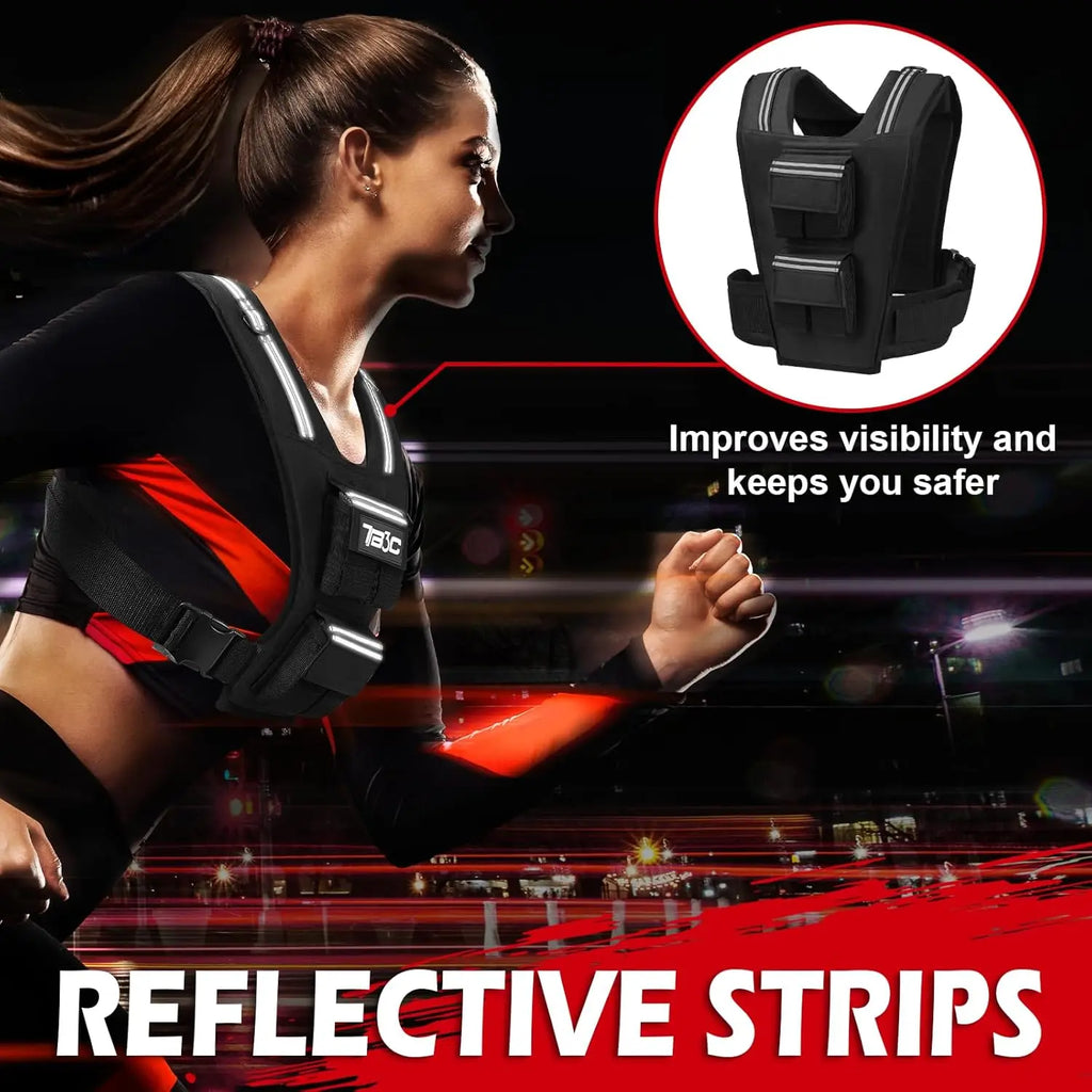 Adjustable Weighted Vest 20-40lbs.