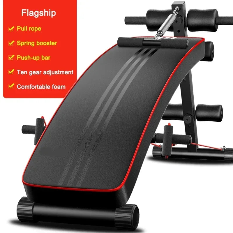 Upgrade Sit-ups Dumbbell Bench Adjustable Weight Bench.