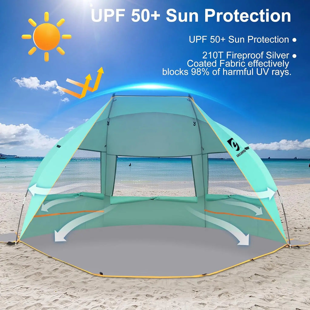 Beach Tent 3 Person Sun Shelter.