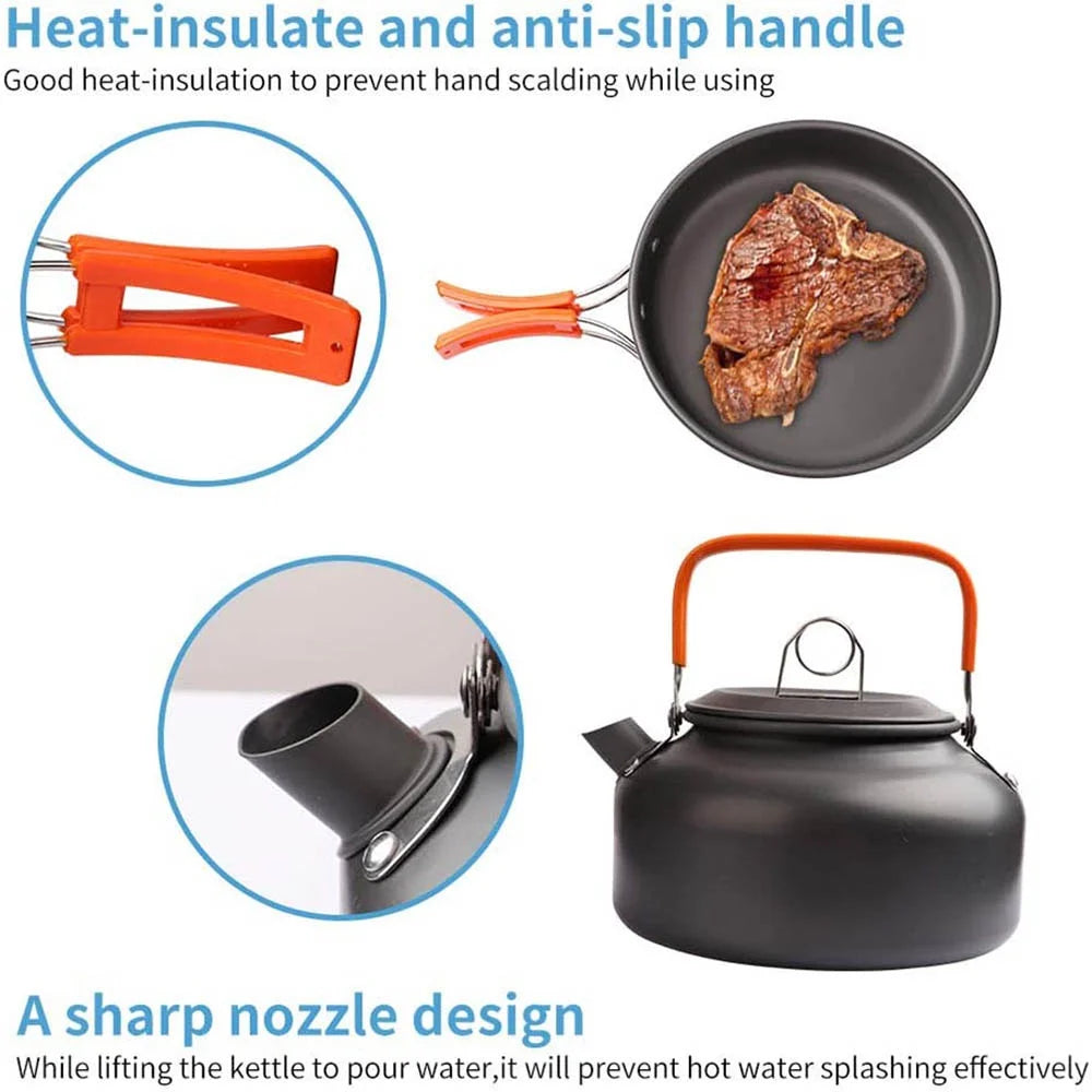 Camping Cooking Set Outdoor.