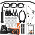Home Gym Pulley System for Triceps, Lat Pulldown, Biceps Curl.
