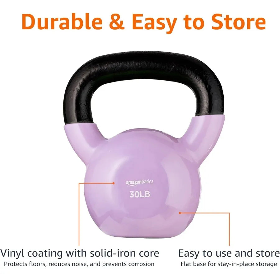 Basics Vinyl Kettlebell.