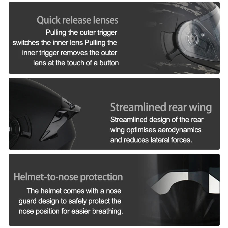 High Quality DOT Motorcycle Helmet.