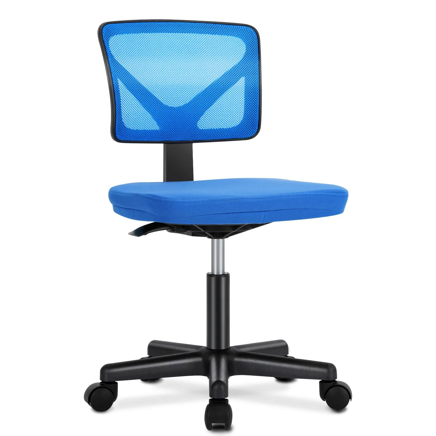 JHK Mesh with Lumbar Support Armless Office Chair