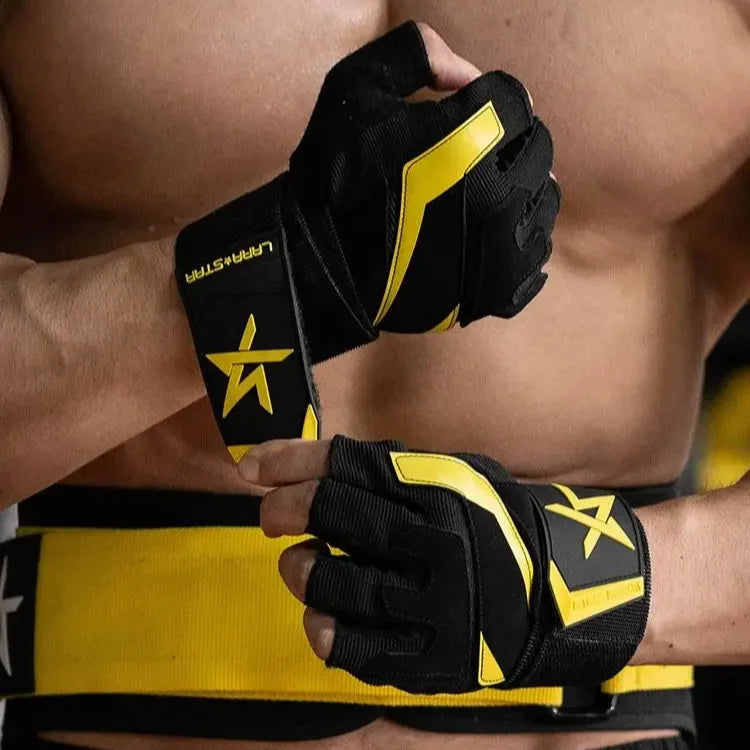 Gym Gloves, Fitness Weightlifting Gloves and Body Building.