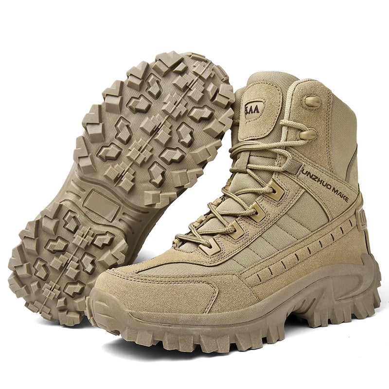 Men's Desert Combat Boots Outdoor Non-Slip Tactical Boots