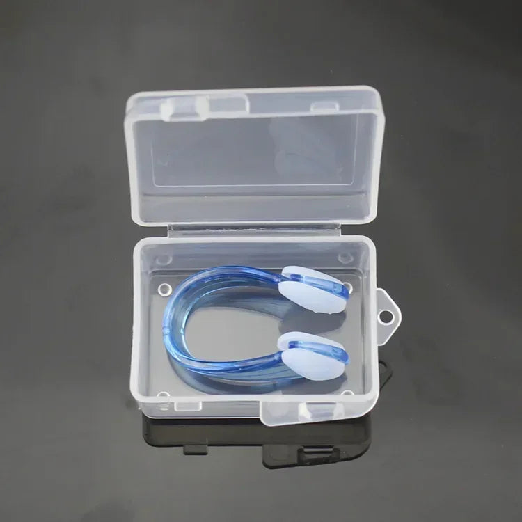 Swimming nose clip professional waterproof and anti-slip silicone.