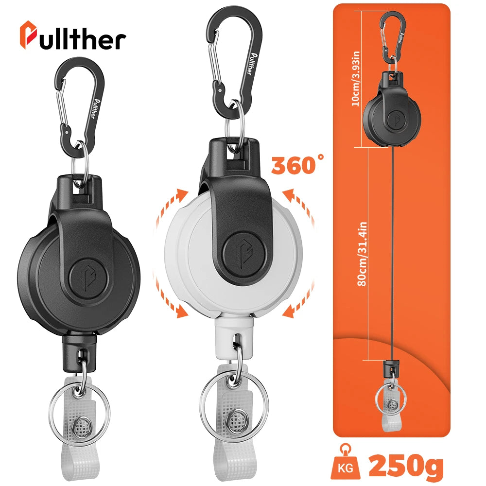 Retractable Key‌ Chain for man.