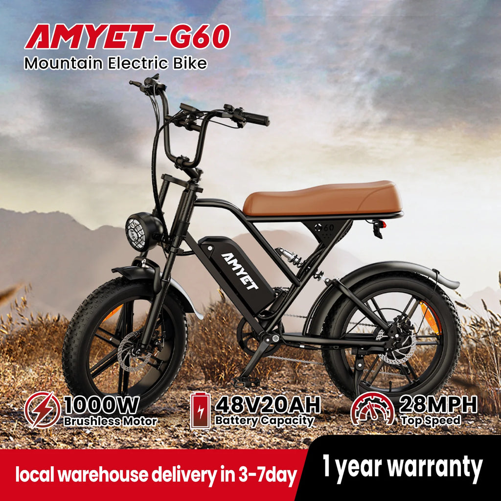AMYET V9-G60 Adults Electric Bike.