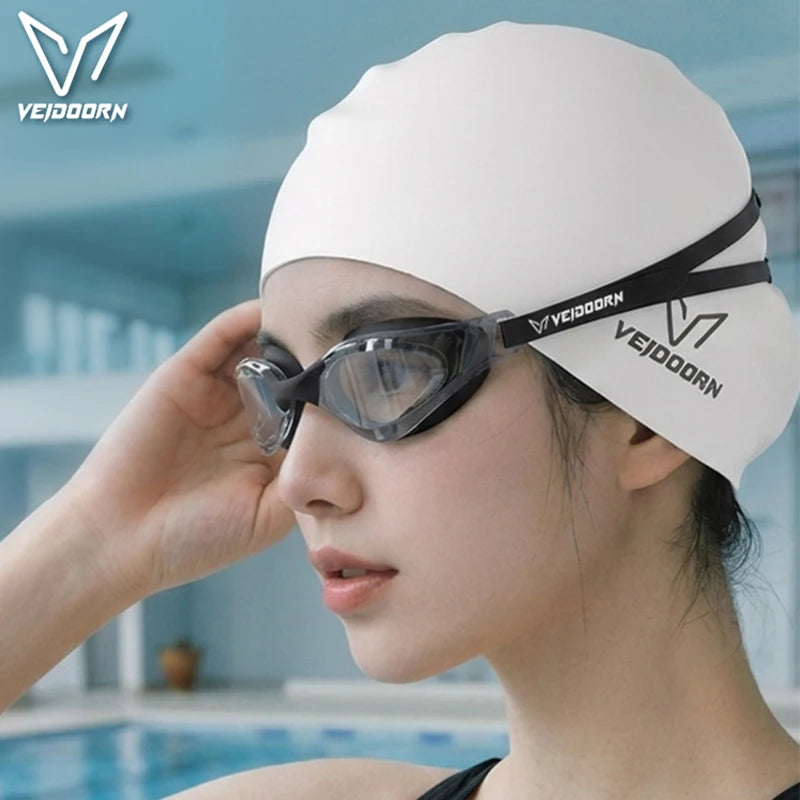 Waterproof Silicone Swim Cap Professional Adult.