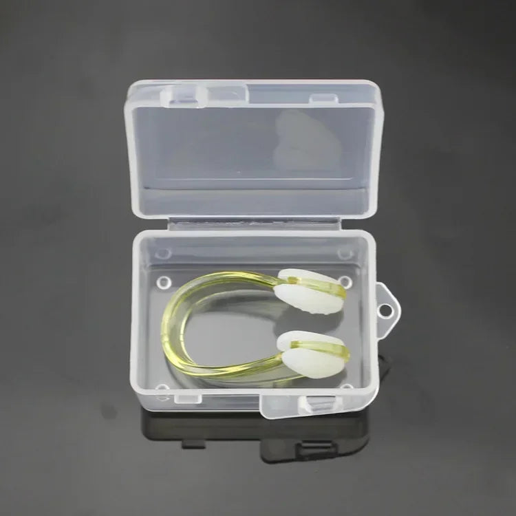 Swimming nose clip professional waterproof and anti-slip silicone.