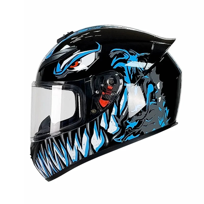 DOT Unisex Motorcycle Helmet, Full Helmet Safety.