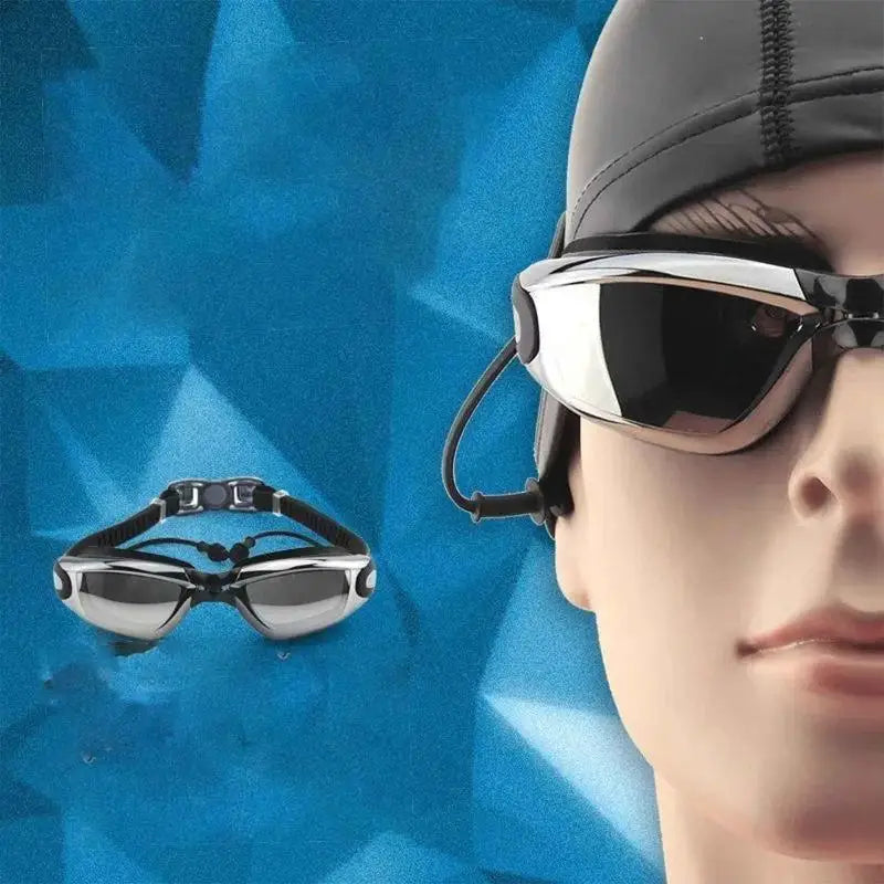NEW High-definition Anti-fog Swimming Goggles Small Frame.