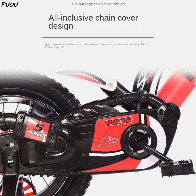 Children's Motorcycle Bicycle for Boys and Girls.