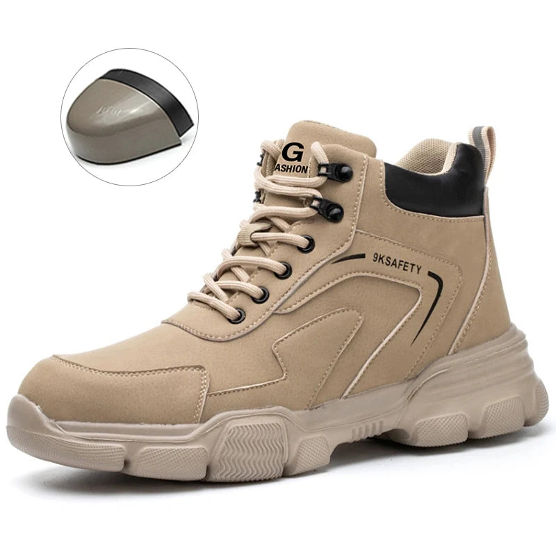 Waterproof Work Boots for Men Women Steel Toe Boots