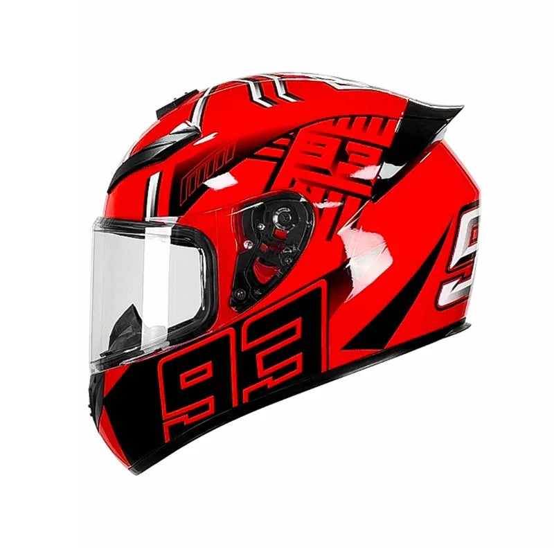 DOT Unisex Motorcycle Helmet, Full Helmet Safety.