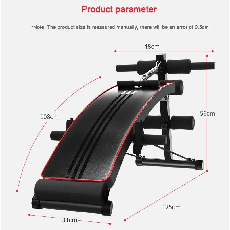 Upgrade Sit-ups Dumbbell Bench Adjustable Weight Bench.