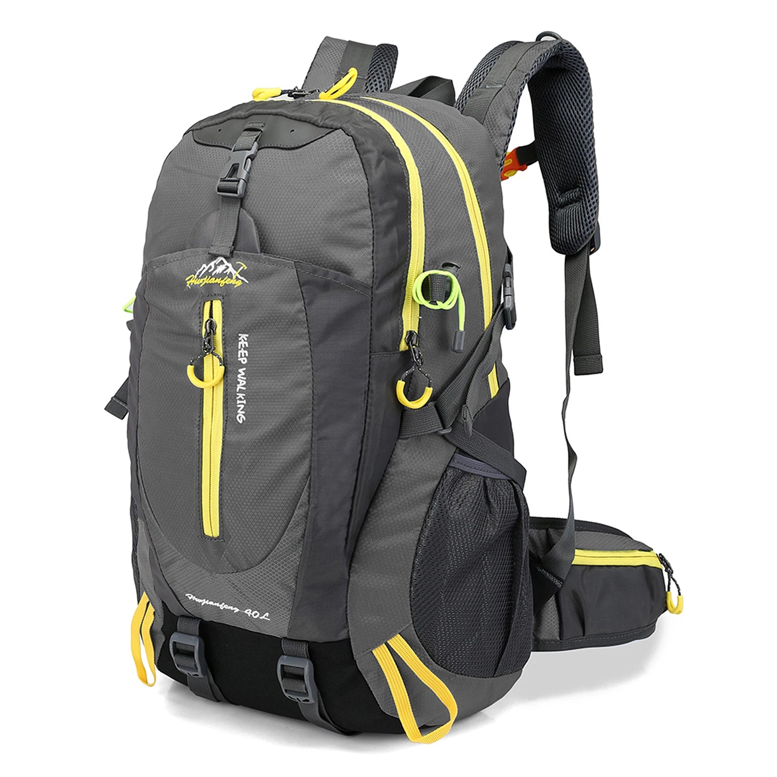 40L Water Resistant Travel Backpack.