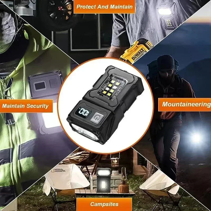 2/1Pcs Portable Flashlight.