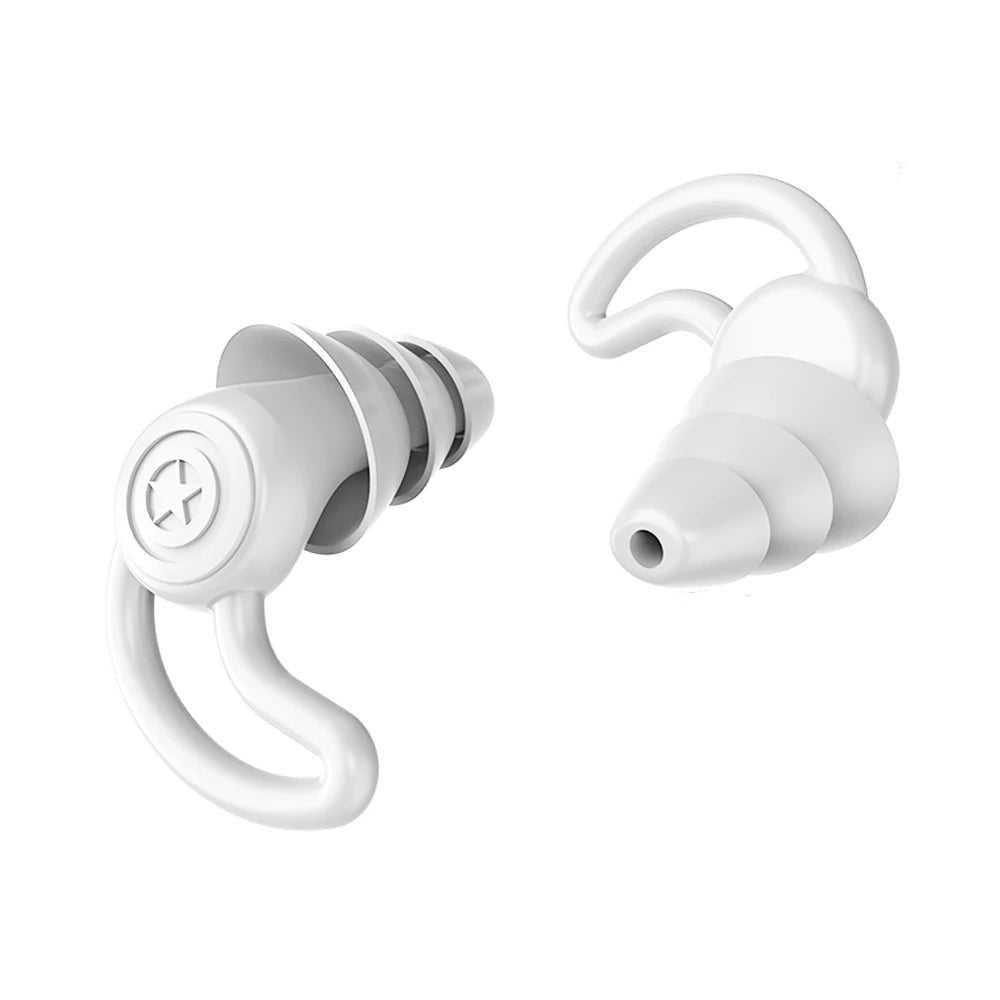 3-Layer Silicone Earplugs for Swimming.