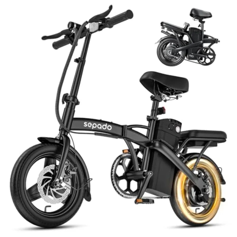 Folding Electric Bike for Adults: 750W Peak Motor.