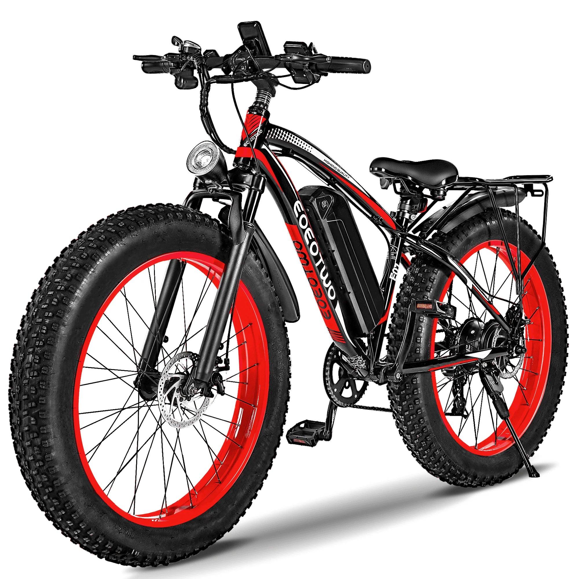 EOEOTWO 1500W Fat Tire Electric Bike for Adults.