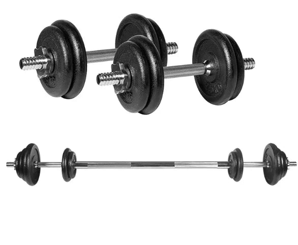 2026 High Quality Cast Iron and Painting Weight Adjustable Dumbbell Set
