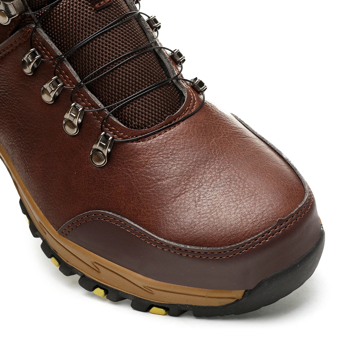 Rotating Button Safety Shoes Men Work Sneakers