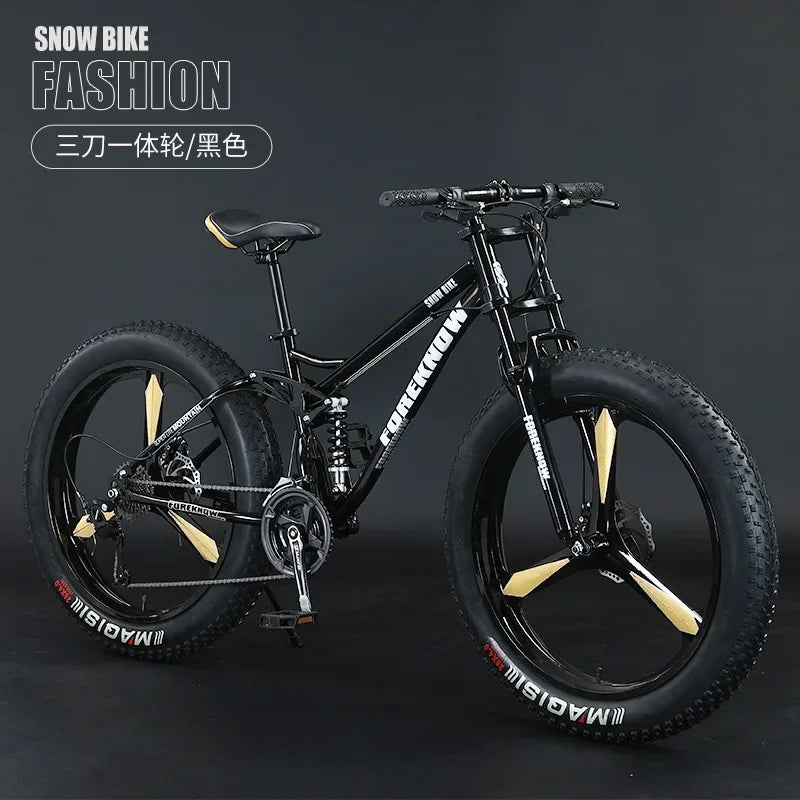 26inch Aluminum Alloy 4.0 Fat Bicycles Mountain Fat Bike.