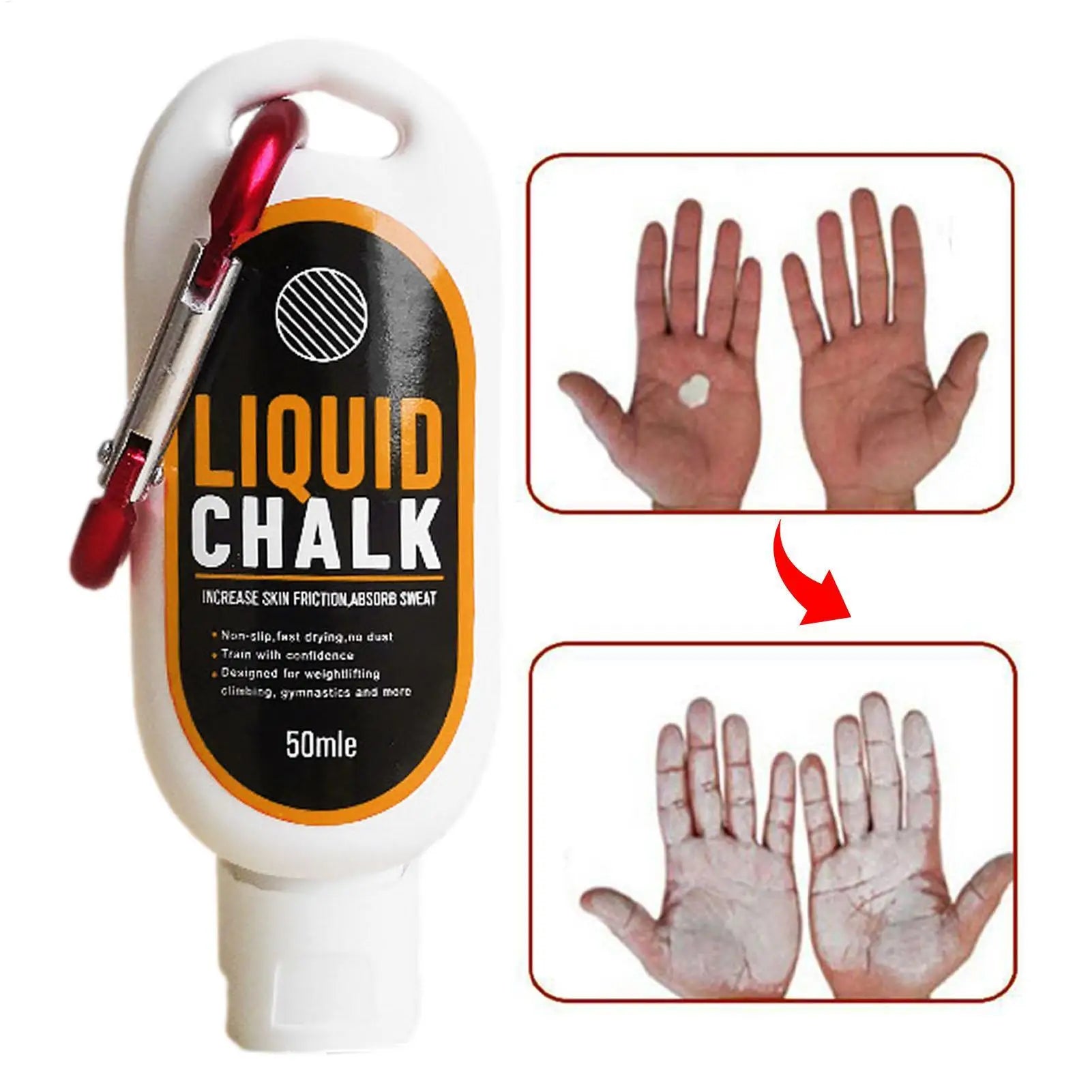 Liquids Chalk Sweat-Resistant Workout Magnesium Powder.