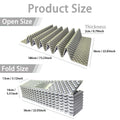 Aluminum Foil Egg Crate Sleeping Pad.