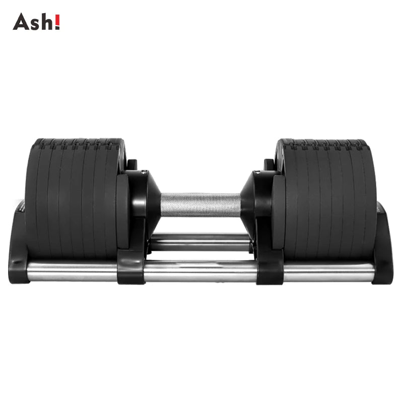 Adjustable Dumbbell Pair 2kg(5lb) or 4kg(9lb).