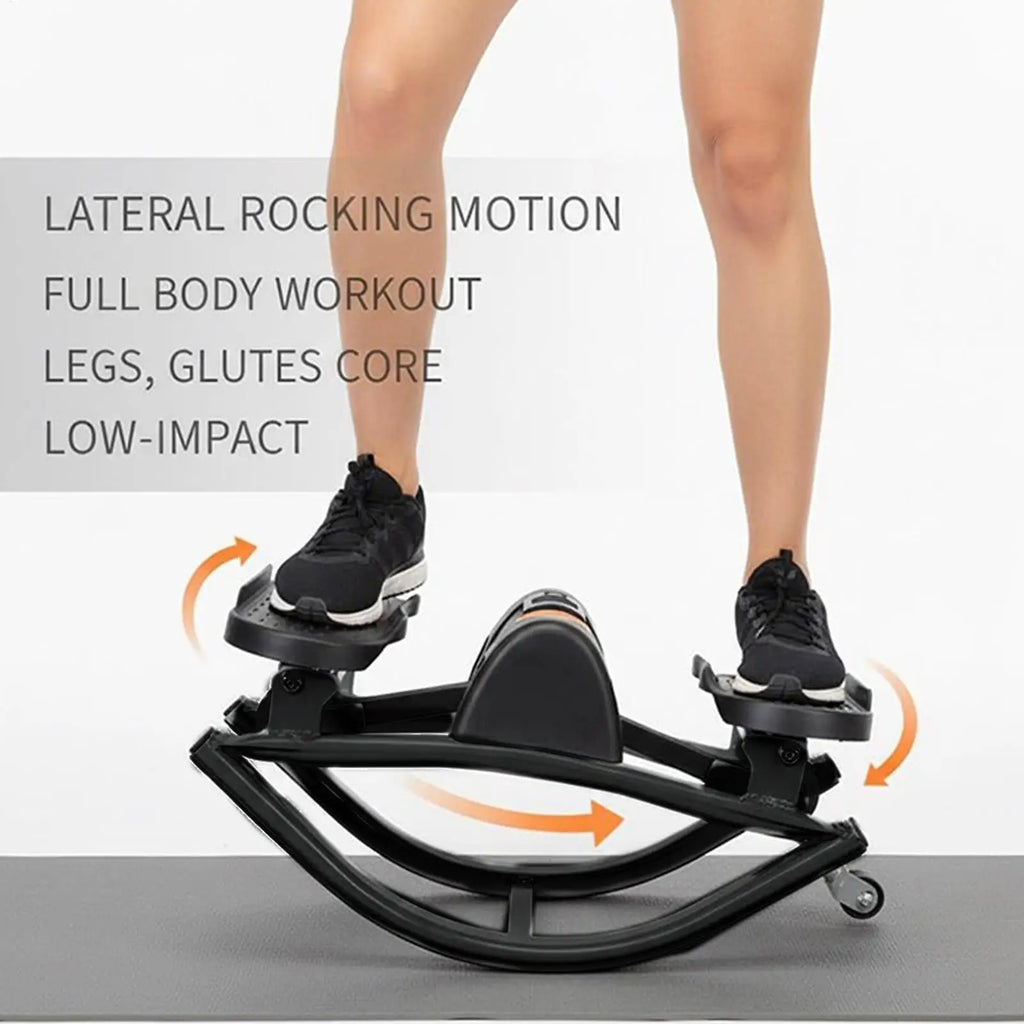 Rock Stepper Exercise Equipment Portable Silent Lateral Stepper Machine.