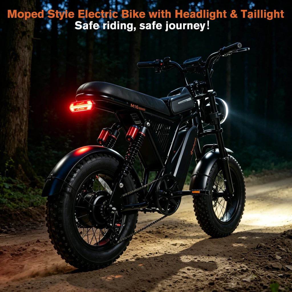 Bodywel M16 Fat Tire Electric Bike 16" x 4.0 Off-Road.